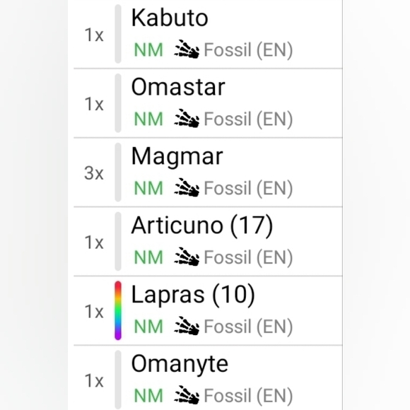 Pokémon Fossil Set - Picture 3 of 3